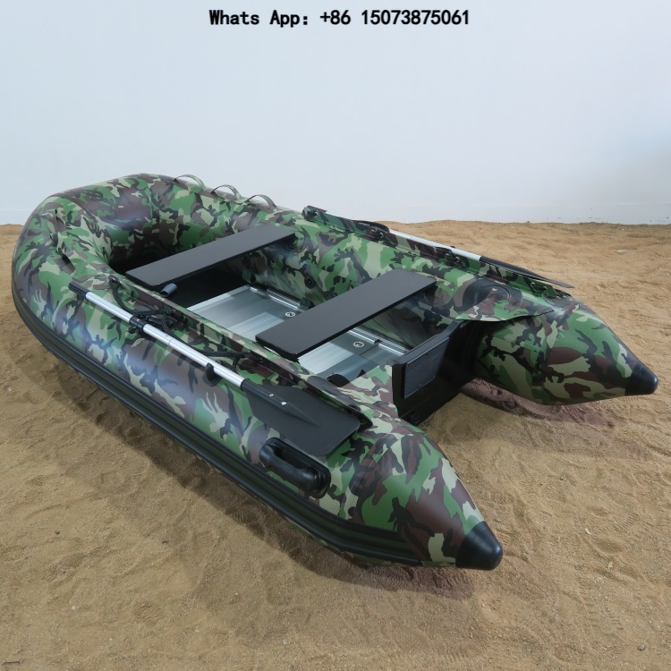 Inflatable Boat 4 Person - CE Approved 4 Persons Soft Bottom