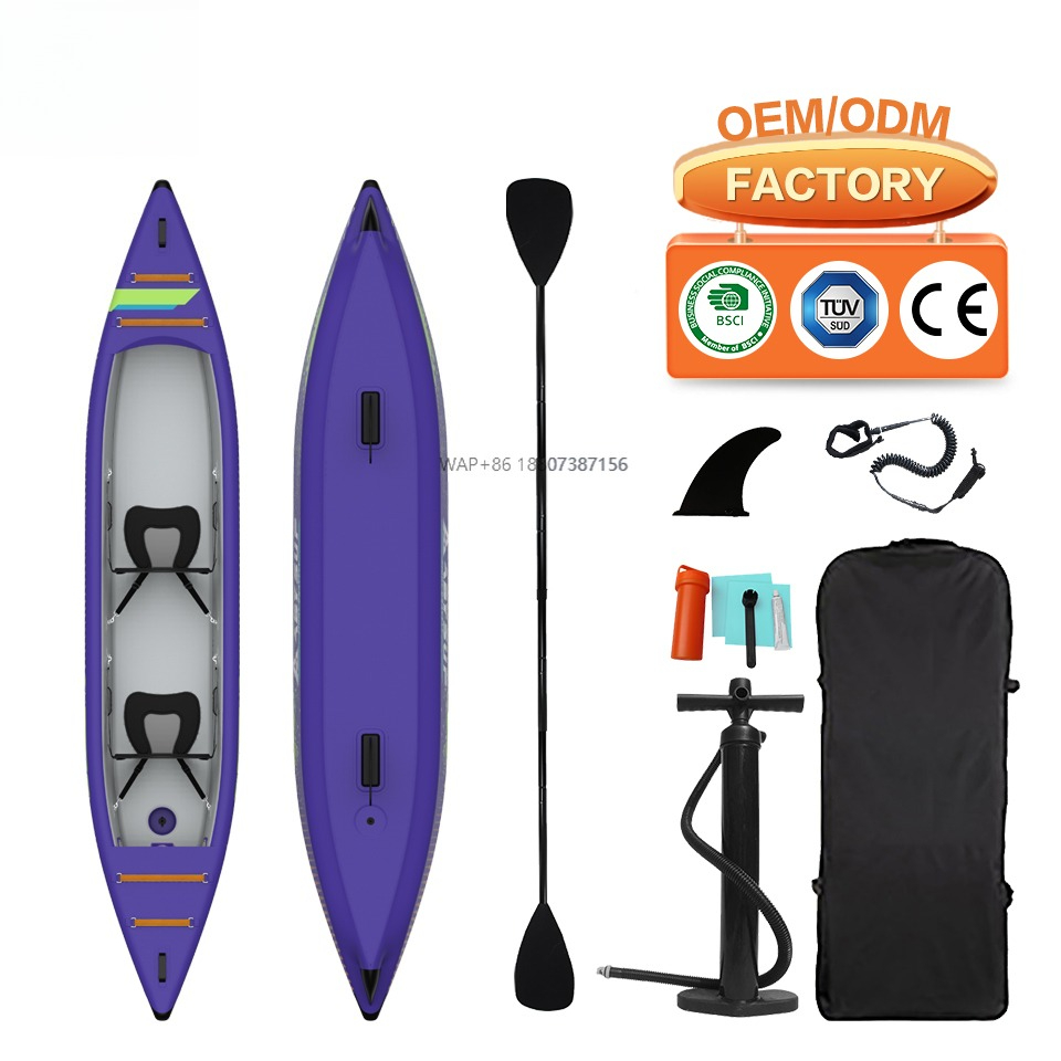 Inflatable Kayak 3 Person - Kayaking Fishing Inflatable 2 Person PVC
