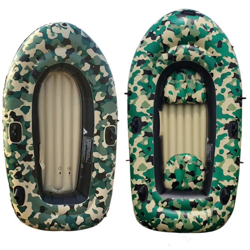Kayak Inflatable 2 Person - Airo Camouflage 2 Person Inflatable Fishing