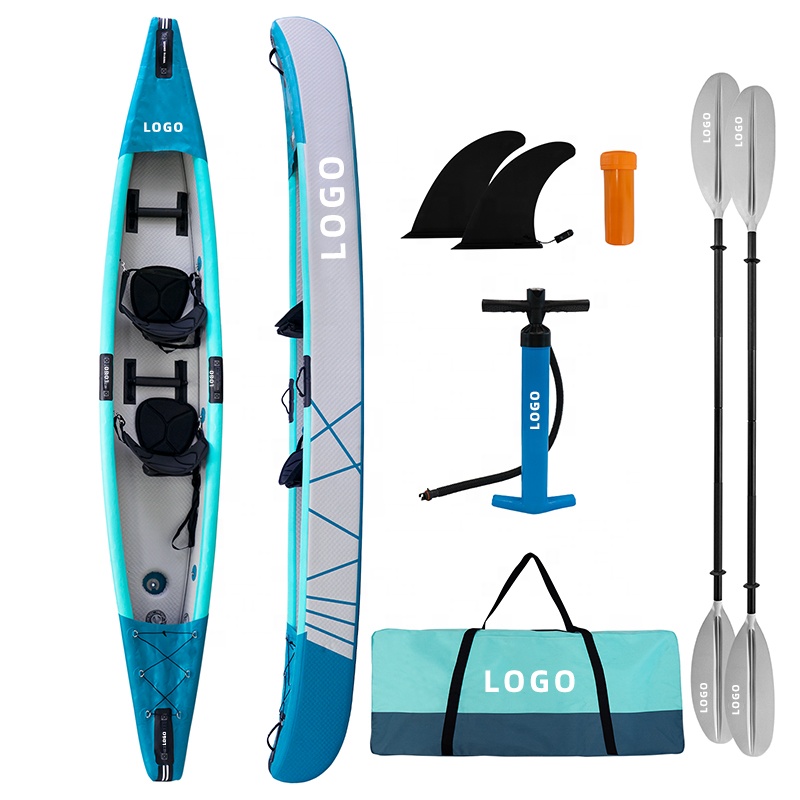 Inflatable Kayak 3 Person - Drop Stitch Kayak Inflatable Canoe 2