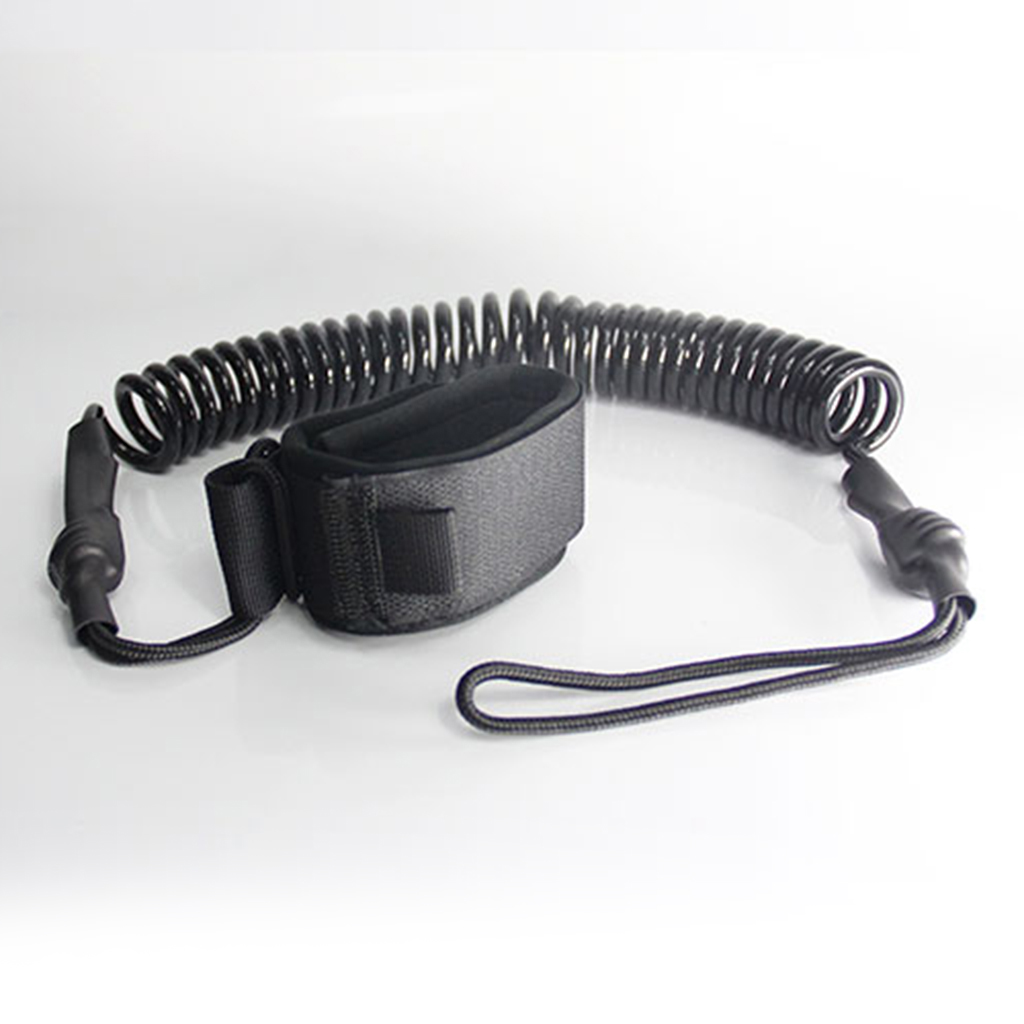 Paddle Board Leash Coiled - Paddle Board Secure Ankle Leash Heavy