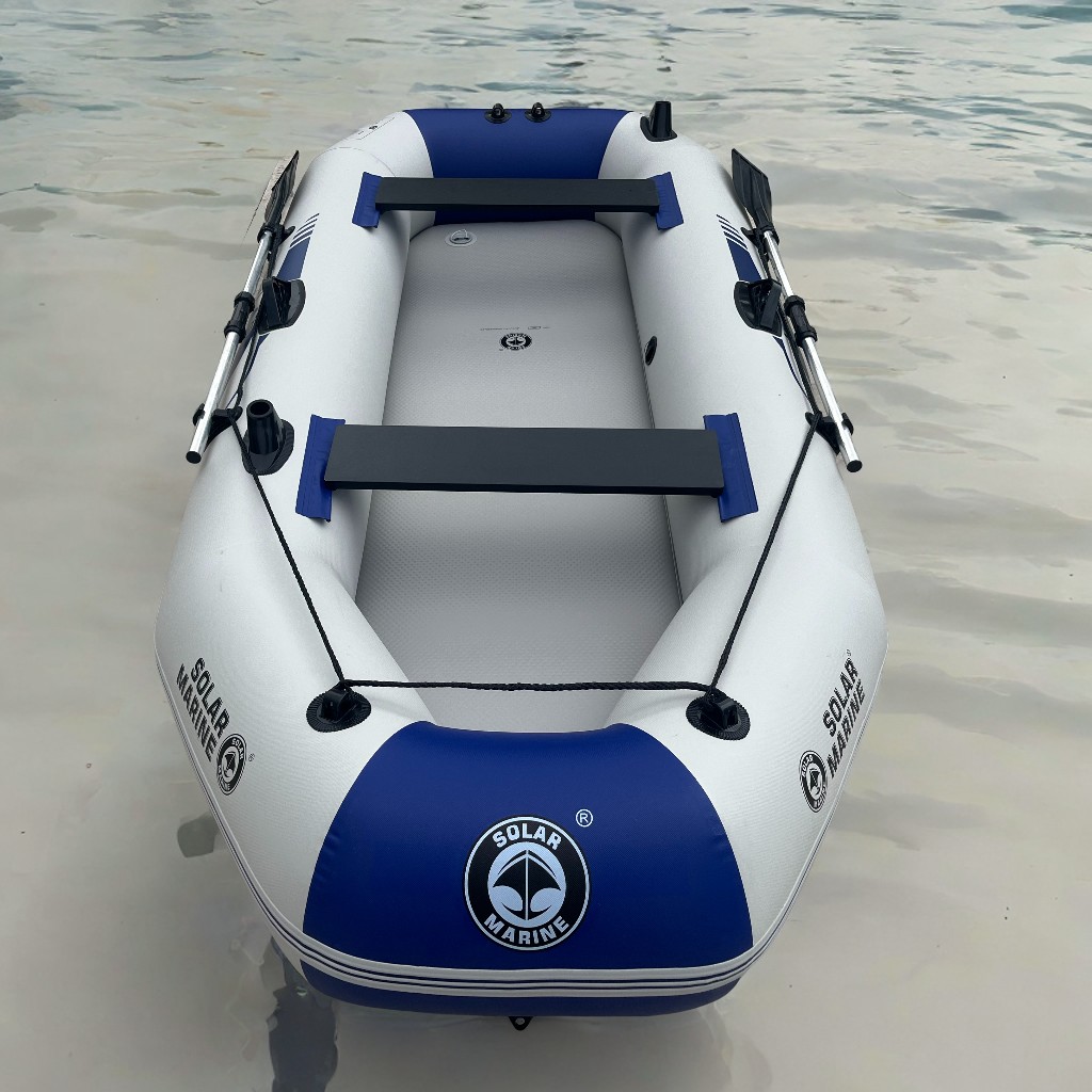 Inflatable Boat 4 Person - Inflatable Fishing Boat Surfing Kayak and
