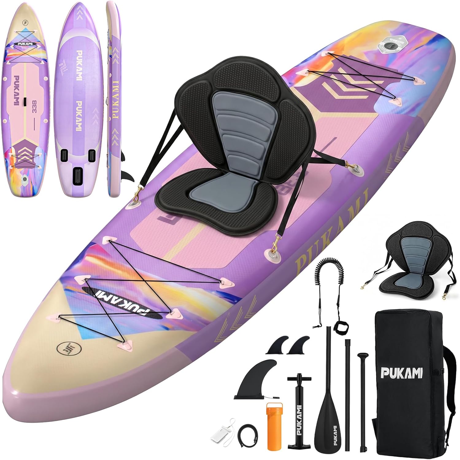 Paddle Board Backpack - Extra Wide Inflatable Stand Up Paddle