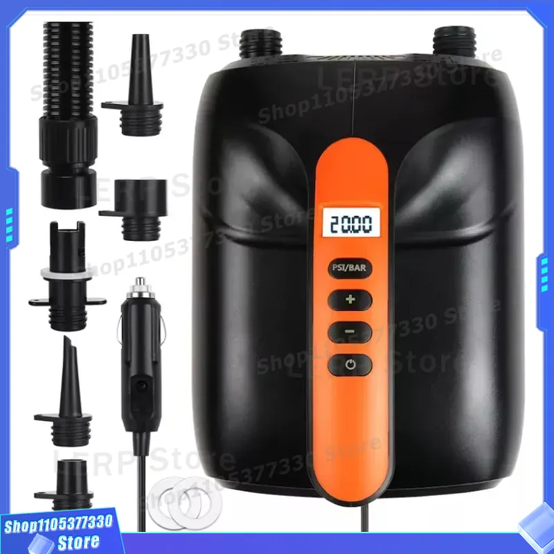 Paddle Board Electric Pump 20Psi - 20PSI Electric Air Pump for SUP