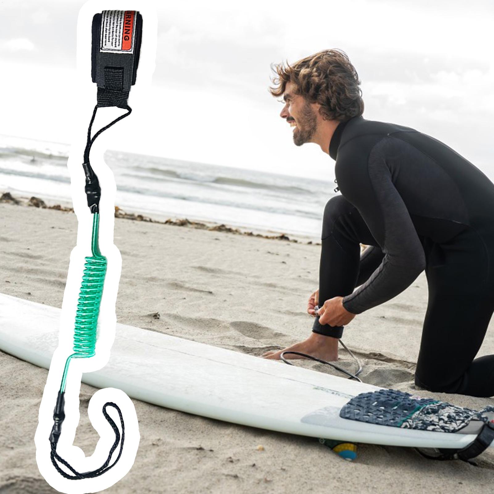 Paddle Board Leash Coiled Elas - Paddle Board Leash Coiled recension och pris