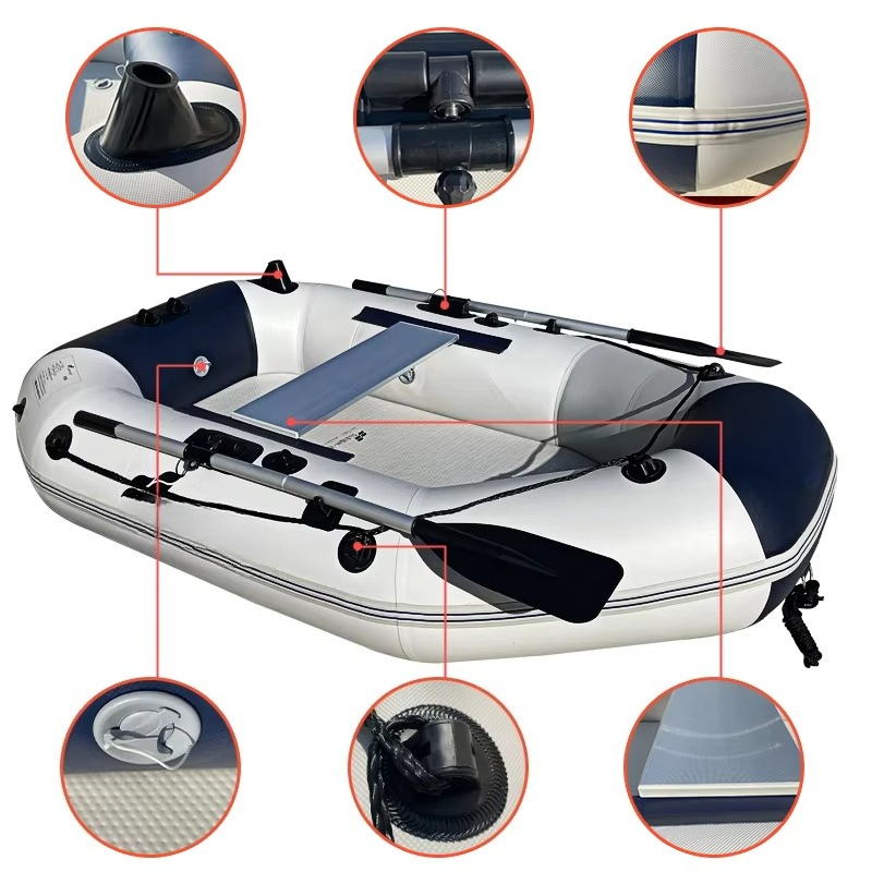 1.2mm Thickened Inflatable Fis - Kayak Inflatable 2 Person recension och pris
