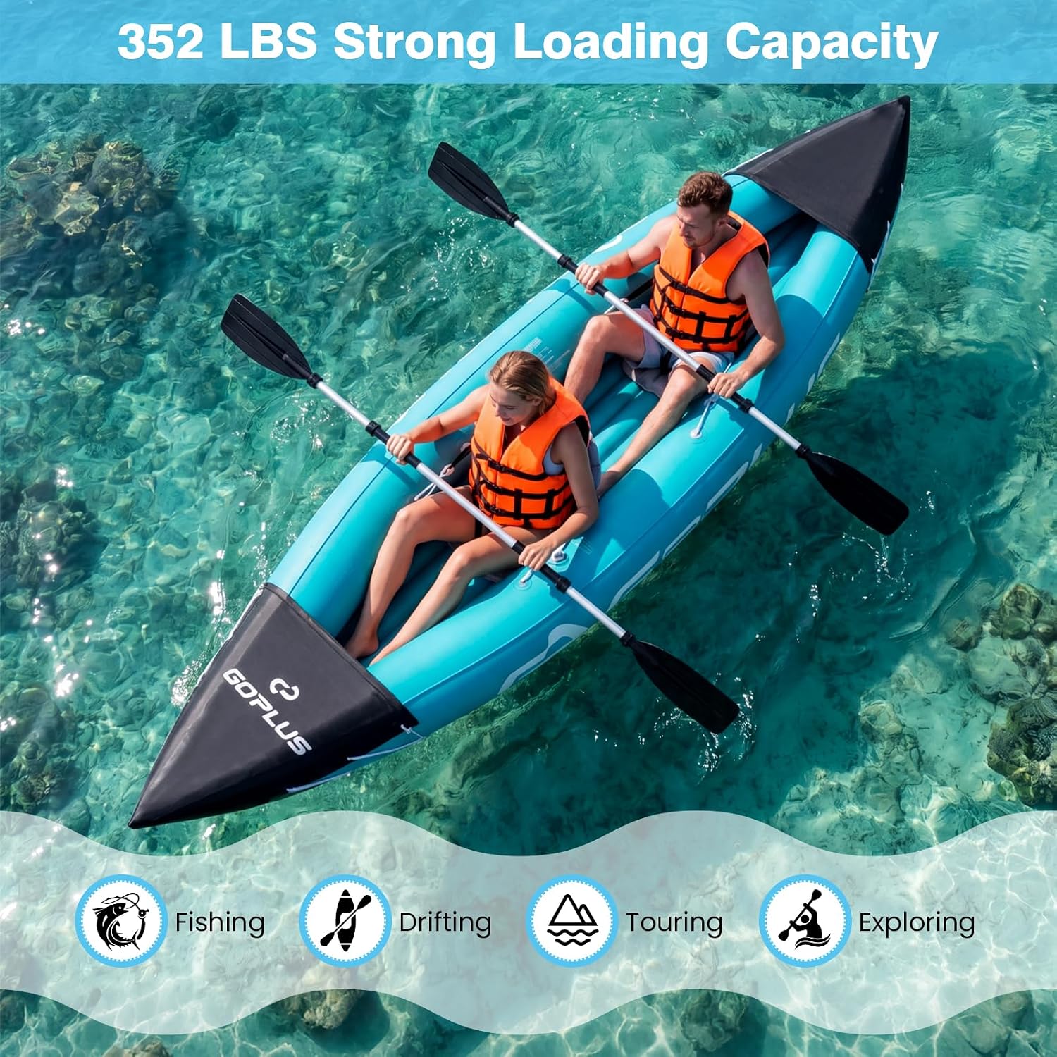Inflatable Kayak 2 Person, 10. - Kayak Inflatable 2 Person recension och pris
