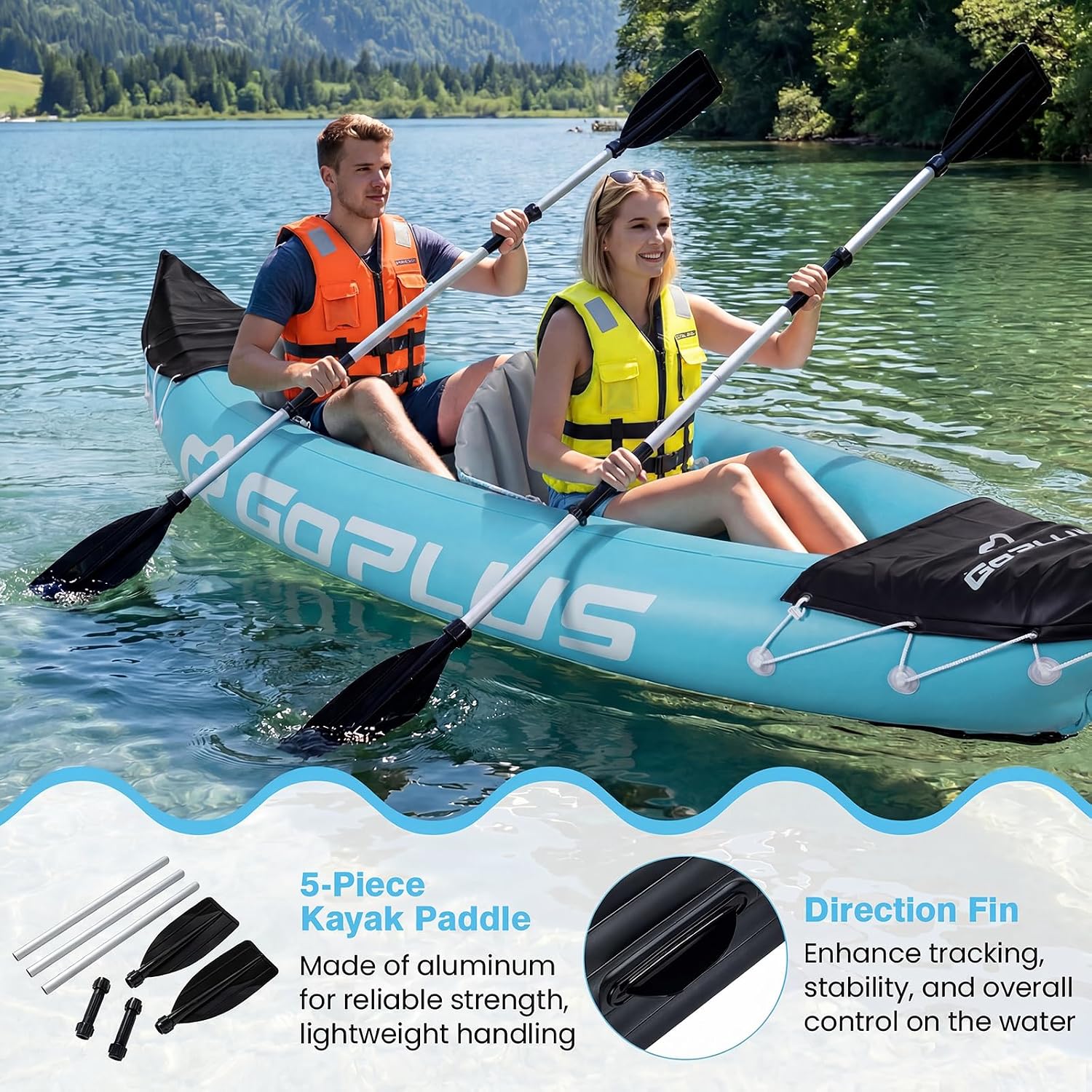 Inflatable Kayak 2 Person, 10. - Kayak Inflatable 2 Person recension och pris