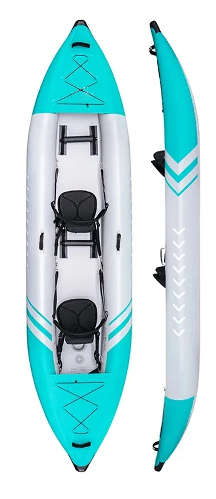 Portable Foldable Drop Stitch  - Kayak Inflatable 2 Person recension och pris