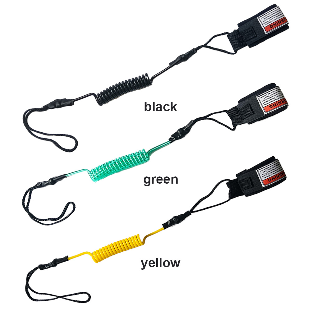 Premium Coiled Bodyboard Leash - Paddle Board Leash Coiled recension och pris