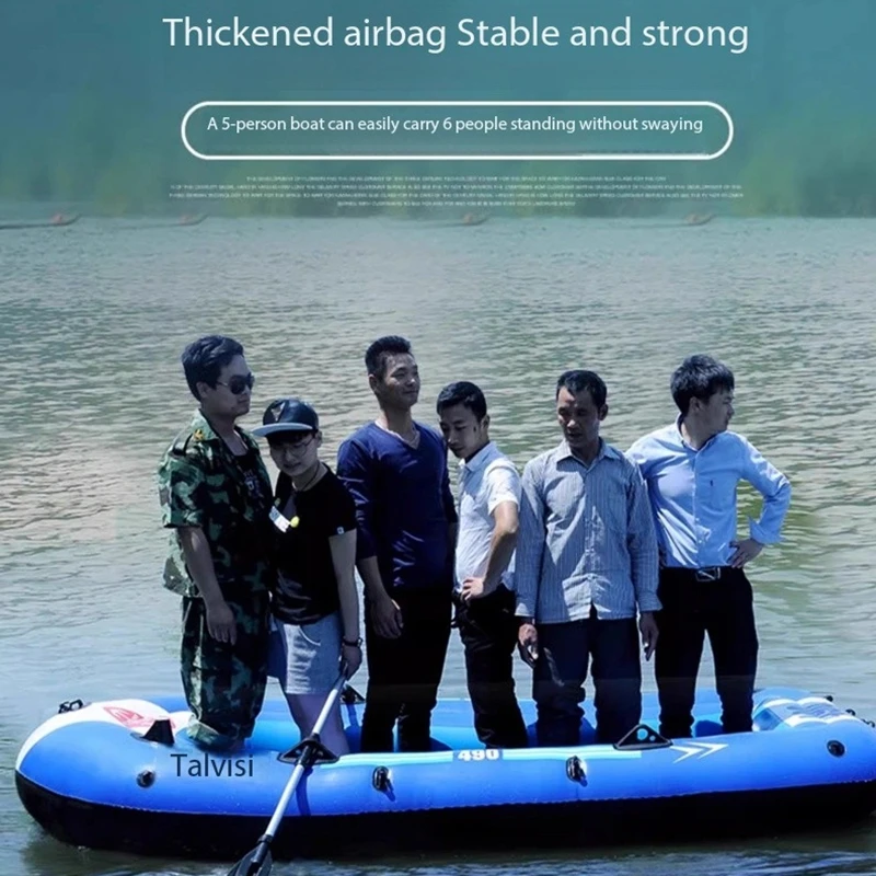 4 persons self-inflating rubbe - Inflatable Boat 4 Person recension och pris