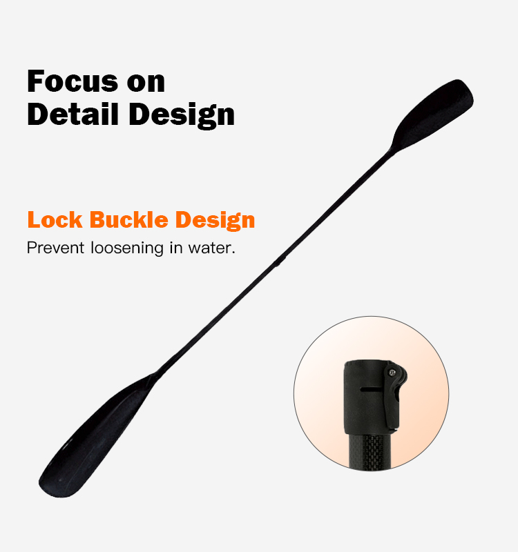 3k Full Carbon Fiber 2 Pieces  - Kayak Paddle Carbon 2 Piece recension och pris