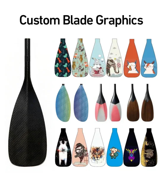 3k Full Carbon Fiber 2 Pieces  - Kayak Paddle Carbon 2 Piece recension och pris