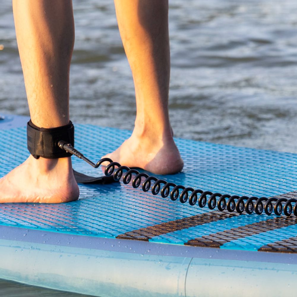 For For HEYTUR 7mm Surfing Leg - Paddle Board Leash Coiled recension och pris