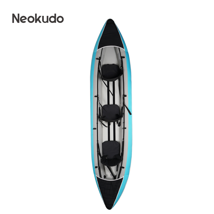 Hot Selling Heavy Duty Coated  - Inflatable Kayak 3 Person recension och pris