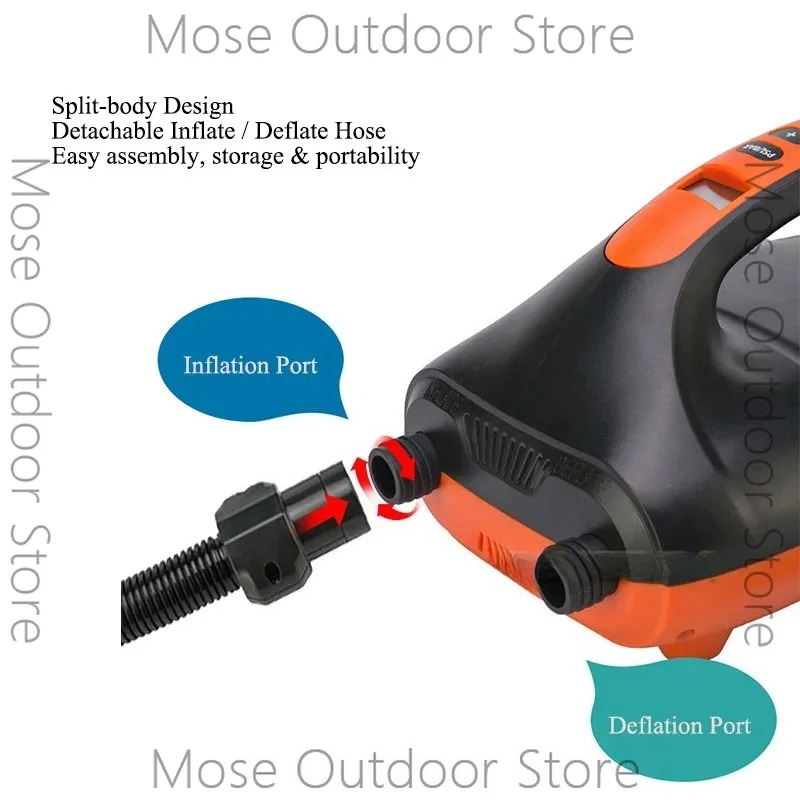 Air Pump 20 PSI 12V DC Car Pow - Paddle Board Electric Pump 20Psi recension och pris