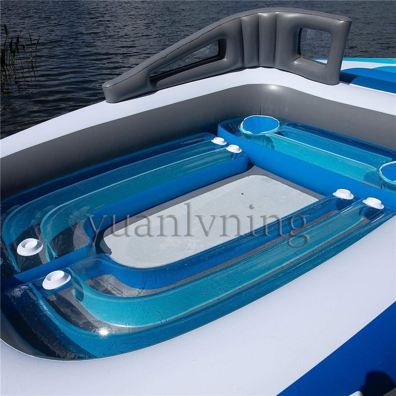 PVC Inflatable Floating Yacht  - Inflatable Boat 4 Person recension och pris