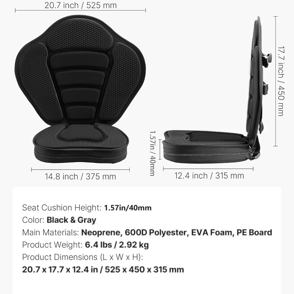 Kayak Seat Kayak Accessories A - Sup Paddle Carbon Fiber recension och pris