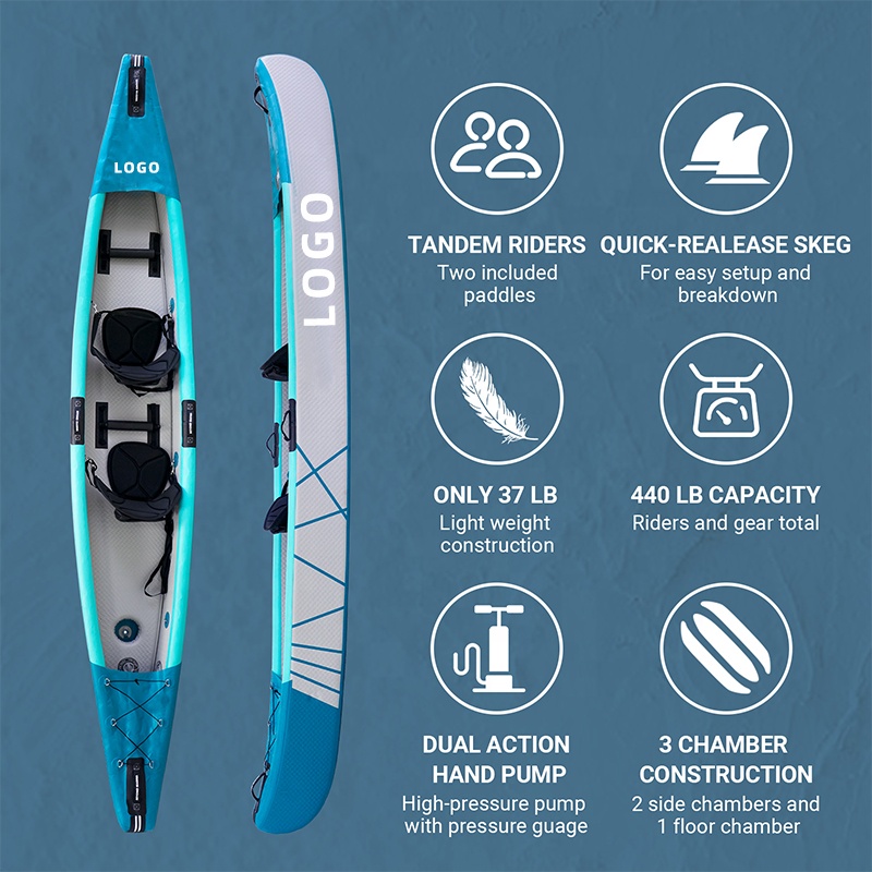 Drop Stitch Kayak Inflatable C - Inflatable Kayak 3 Person recension och pris