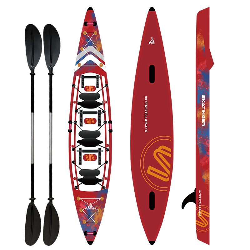 Skatinger PVC Drop Stitch Mate - Inflatable Kayak 3 Person recension och pris