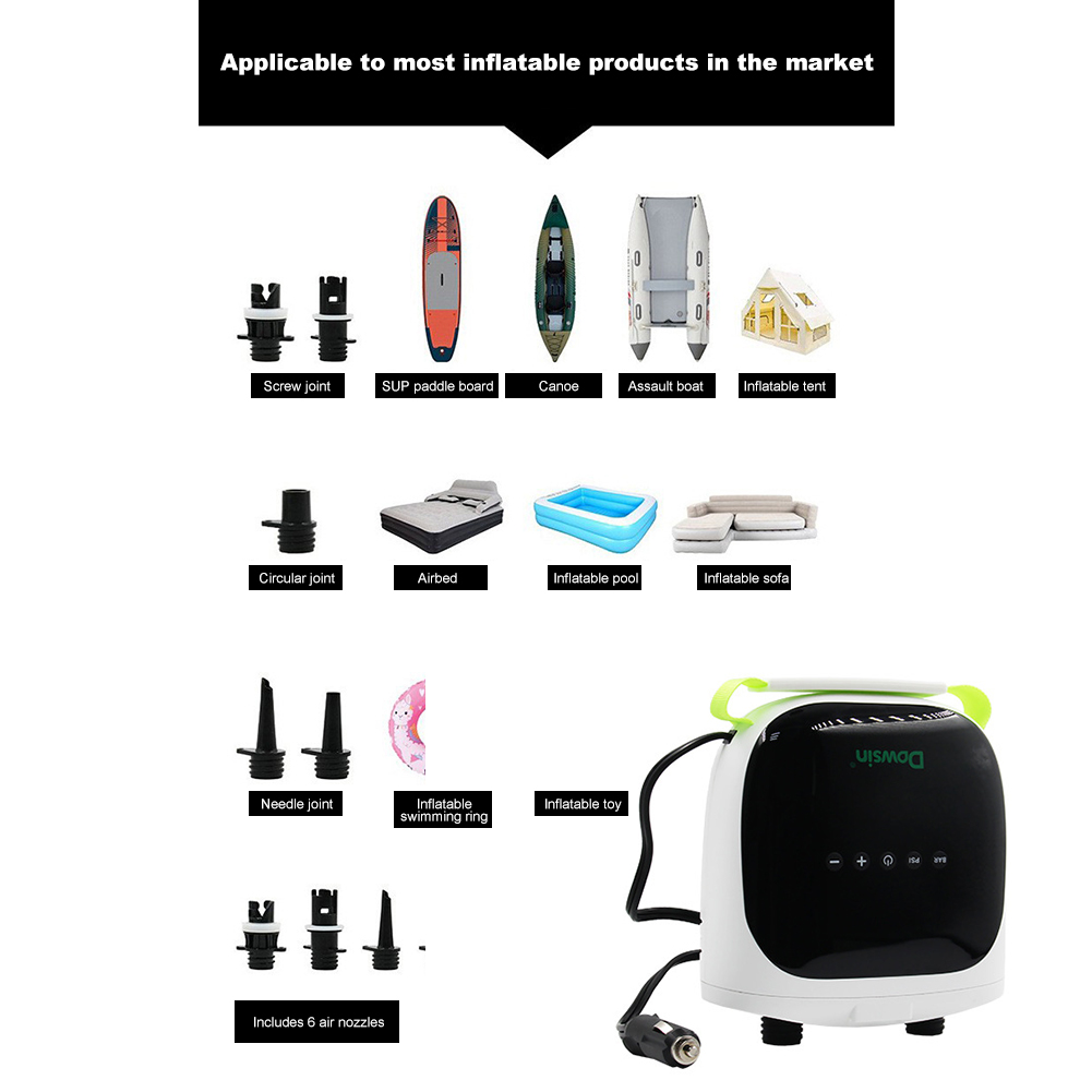 Paddle Board Pump 20PSI Portab - Paddle Board Electric Pump 20Psi recension och pris