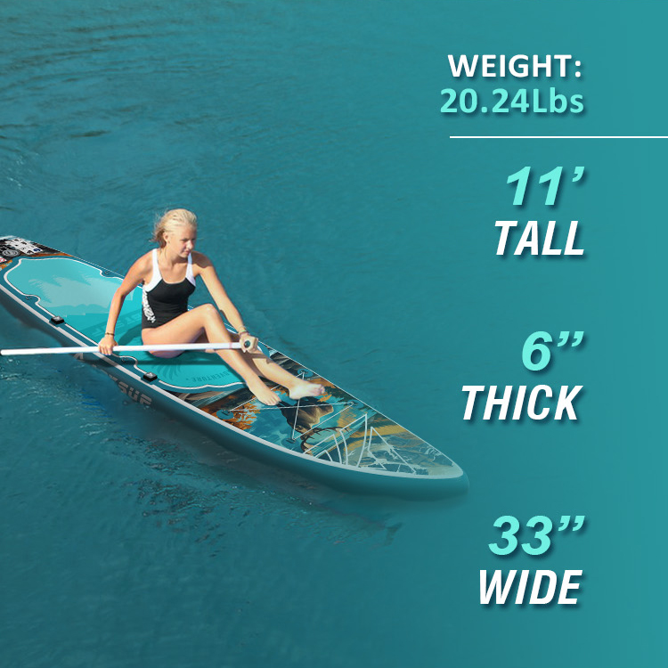 CE EN ISO Certified OEM Inflat - Sup Board 11Ft Inflatable recension och pris