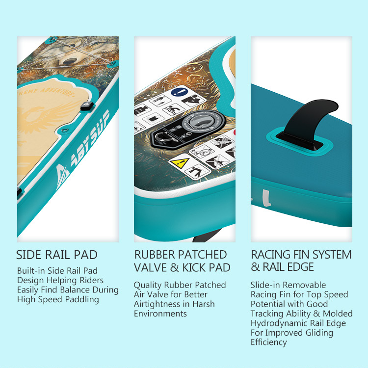 CE EN ISO Certified OEM Inflat - Sup Board 11Ft Inflatable recension och pris