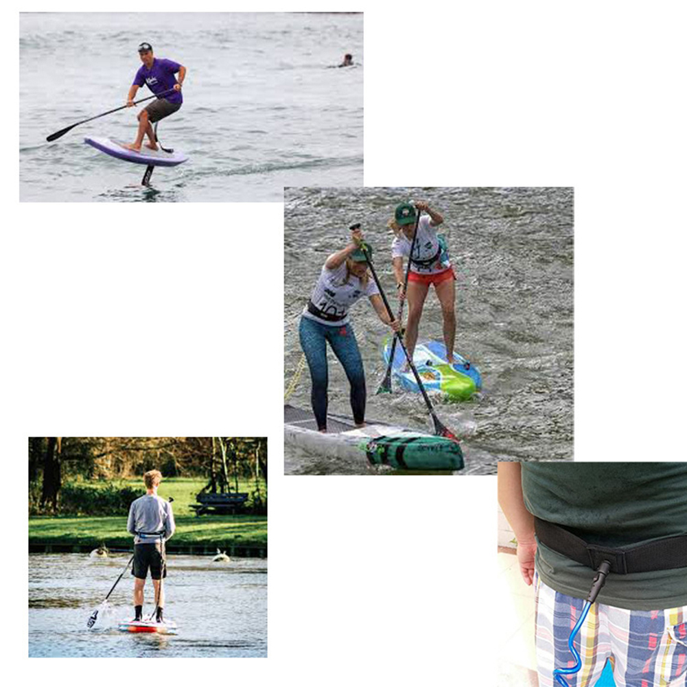 Coiled Leash Adjustable SUP Su - Paddle Board Leash Coiled recension och pris