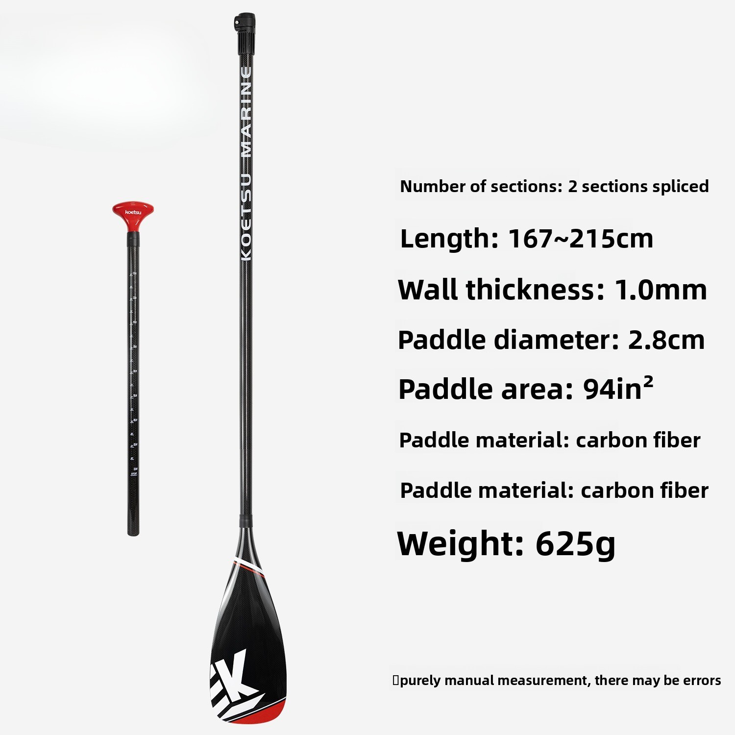 Two Full Carbon Paddles Carbon - Sup Paddle Carbon Fiber recension och pris