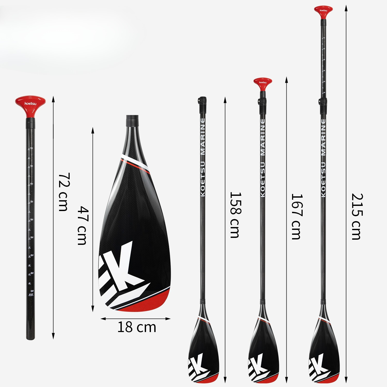 Two Full Carbon Paddles Carbon - Sup Paddle Carbon Fiber recension och pris