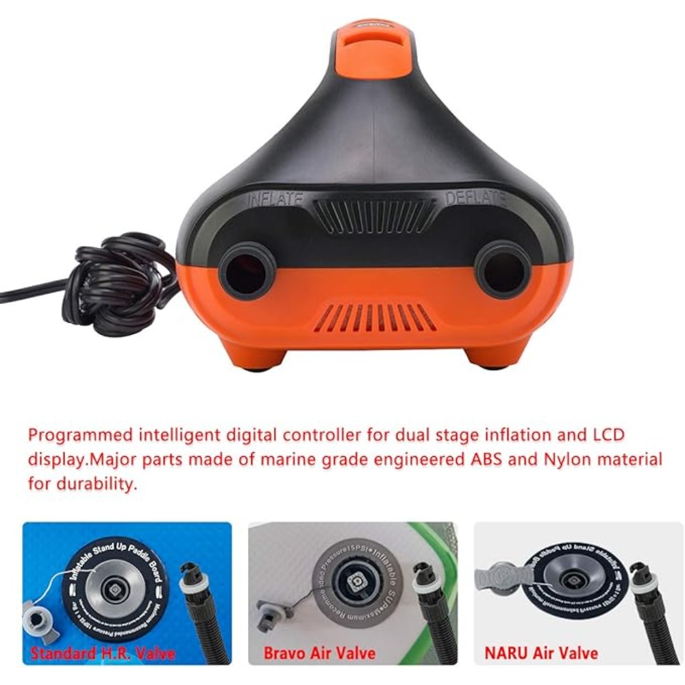 20PSI High Pressure SUP Electr - Paddle Board Electric Pump 20Psi recension och pris