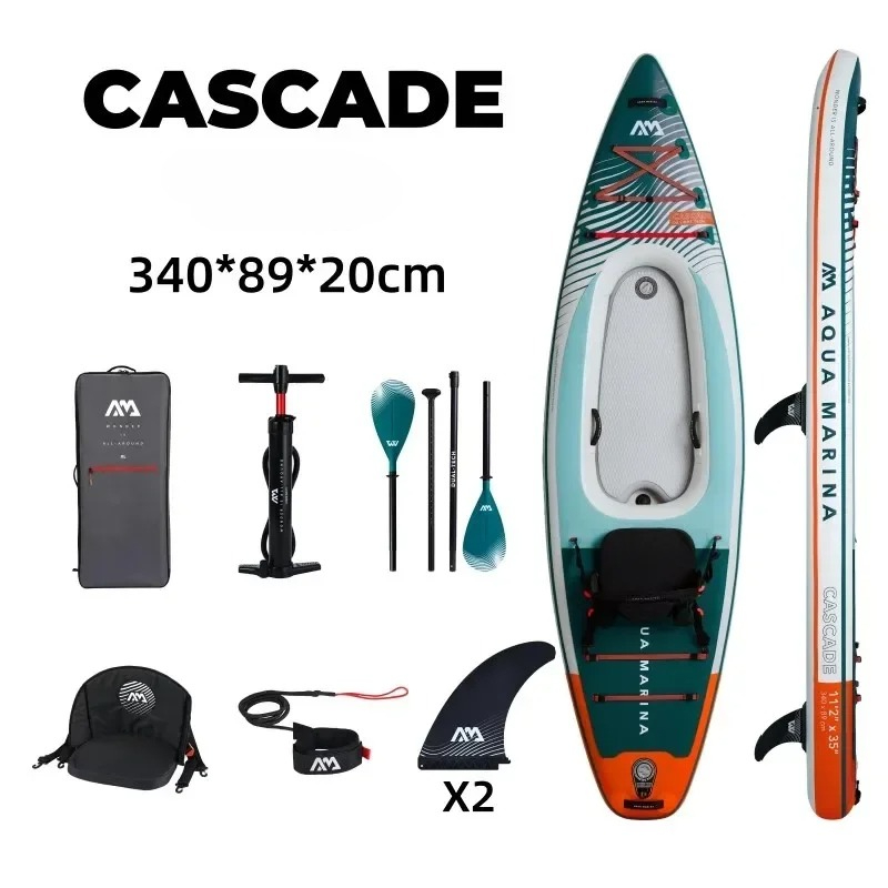 AQUA MARINA CASCADE TANDEM One - Kayak Inflatable 2 Person recension och pris